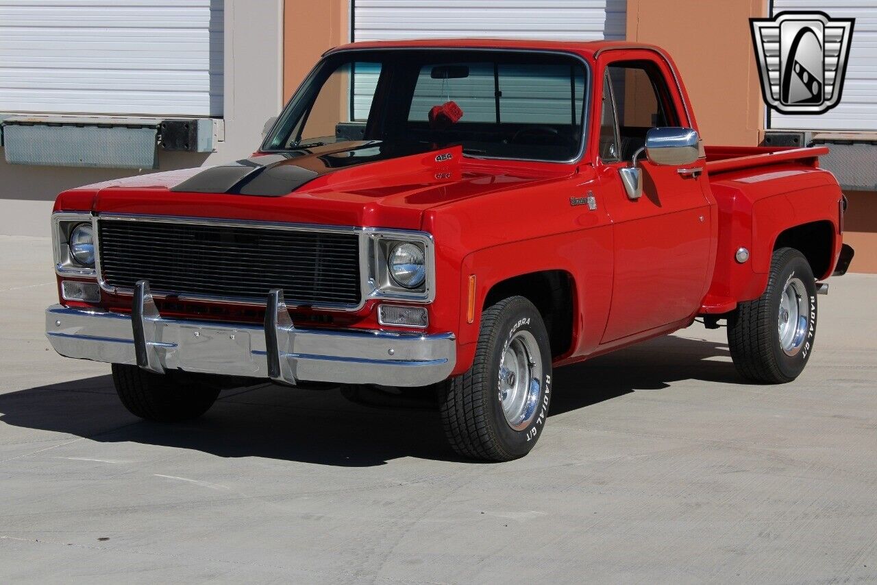 Chevrolet-Silverado-1500-Pickup-1976-Red-Black-1061-4