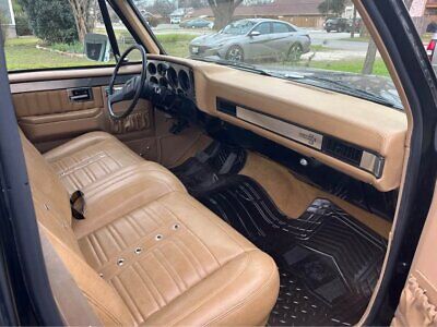 Chevrolet-Silverado-1500-Pickup-1986-Black-Tan-217261-7