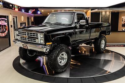 Chevrolet-Silverado-1500-Pickup-1987-Black-Black-20577-5