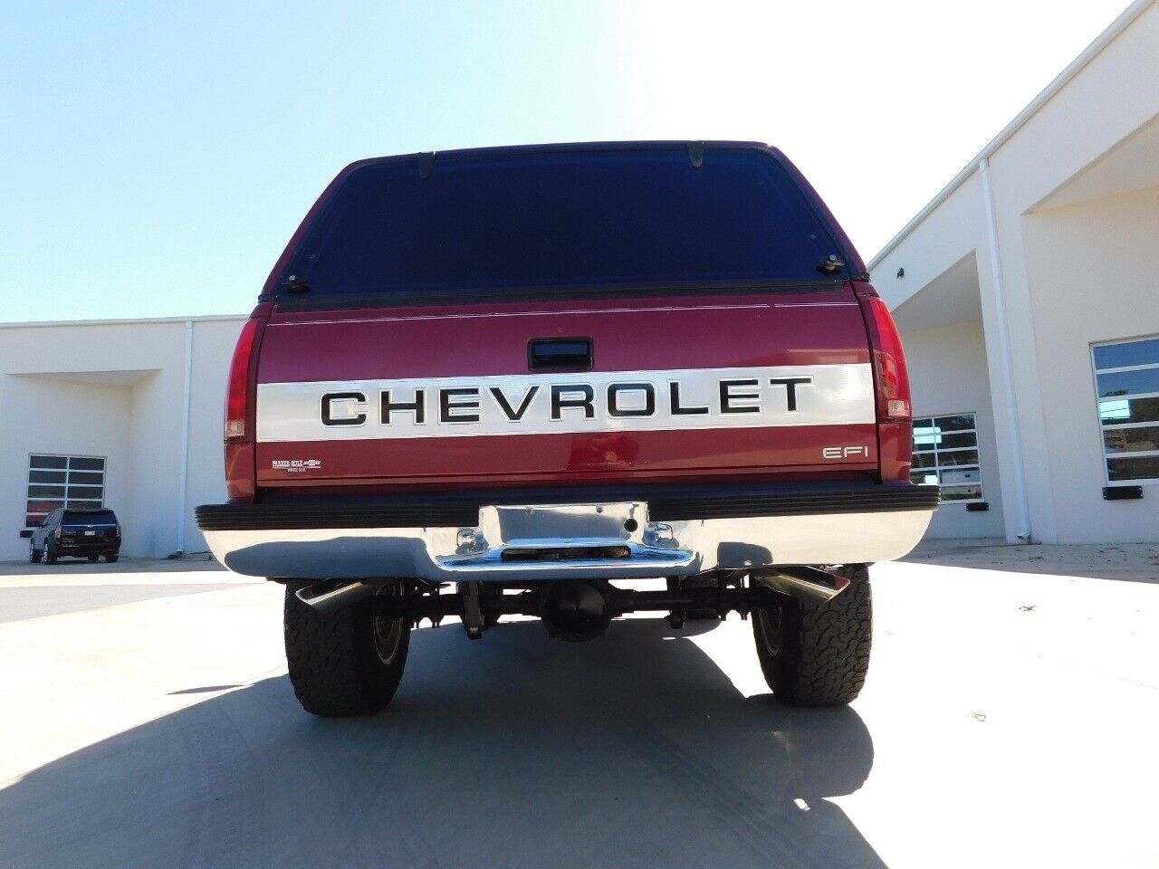 Chevrolet-Silverado-1500-Pickup-1991-Red-Red-86443-9