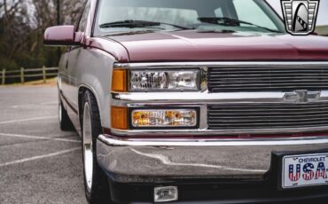 Chevrolet-Silverado-1500-Pickup-1994-Burgandy-Gray-562929-10