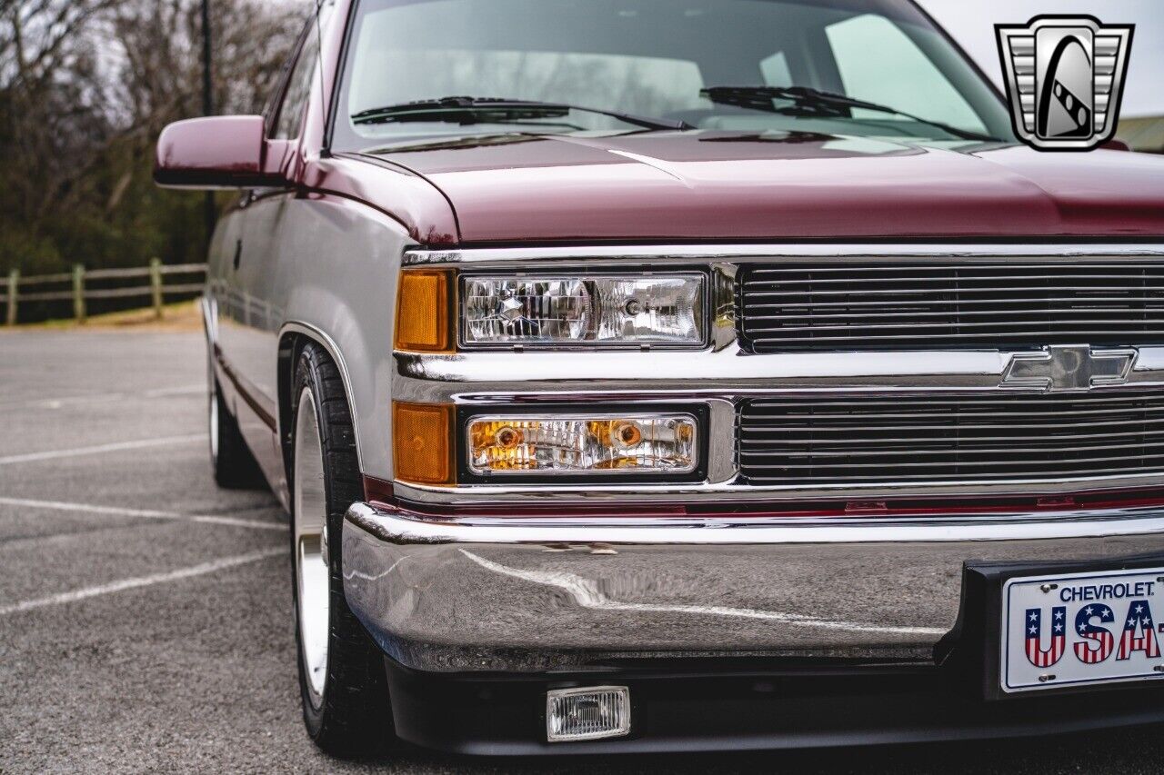 Chevrolet-Silverado-1500-Pickup-1994-Burgandy-Gray-562929-10