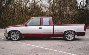 Chevrolet-Silverado-1500-Pickup-1994-Burgandy-Gray-562929-3