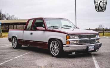 Chevrolet-Silverado-1500-Pickup-1994-Burgandy-Gray-562929-7