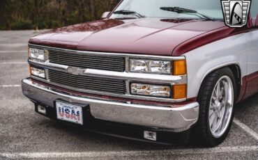 Chevrolet-Silverado-1500-Pickup-1994-Burgandy-Gray-562929-9