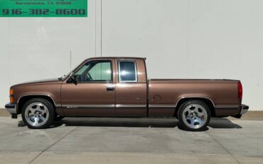 Chevrolet-Silverado-1500-extra-cab-short-bed-5.7l-v8-lowered-1994-brown-180246-1