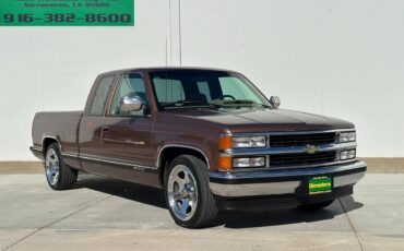 Chevrolet-Silverado-1500-extra-cab-short-bed-5.7l-v8-lowered-1994-brown-180246-5