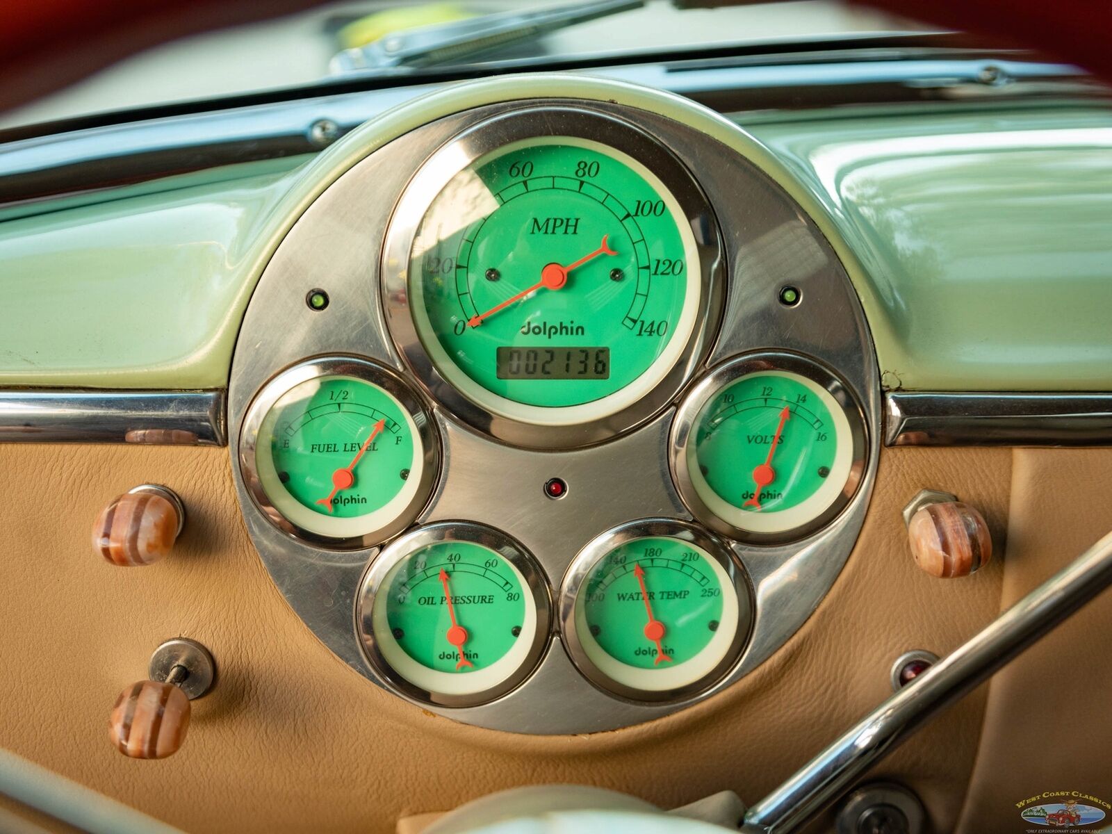 Chevrolet-Special-Fleetline-Berline-1950-Green-Tan-3438-34