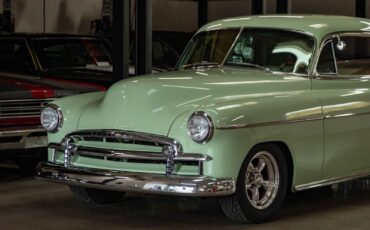 Chevrolet-Special-Fleetline-Berline-1950-Green-Tan-3438-7