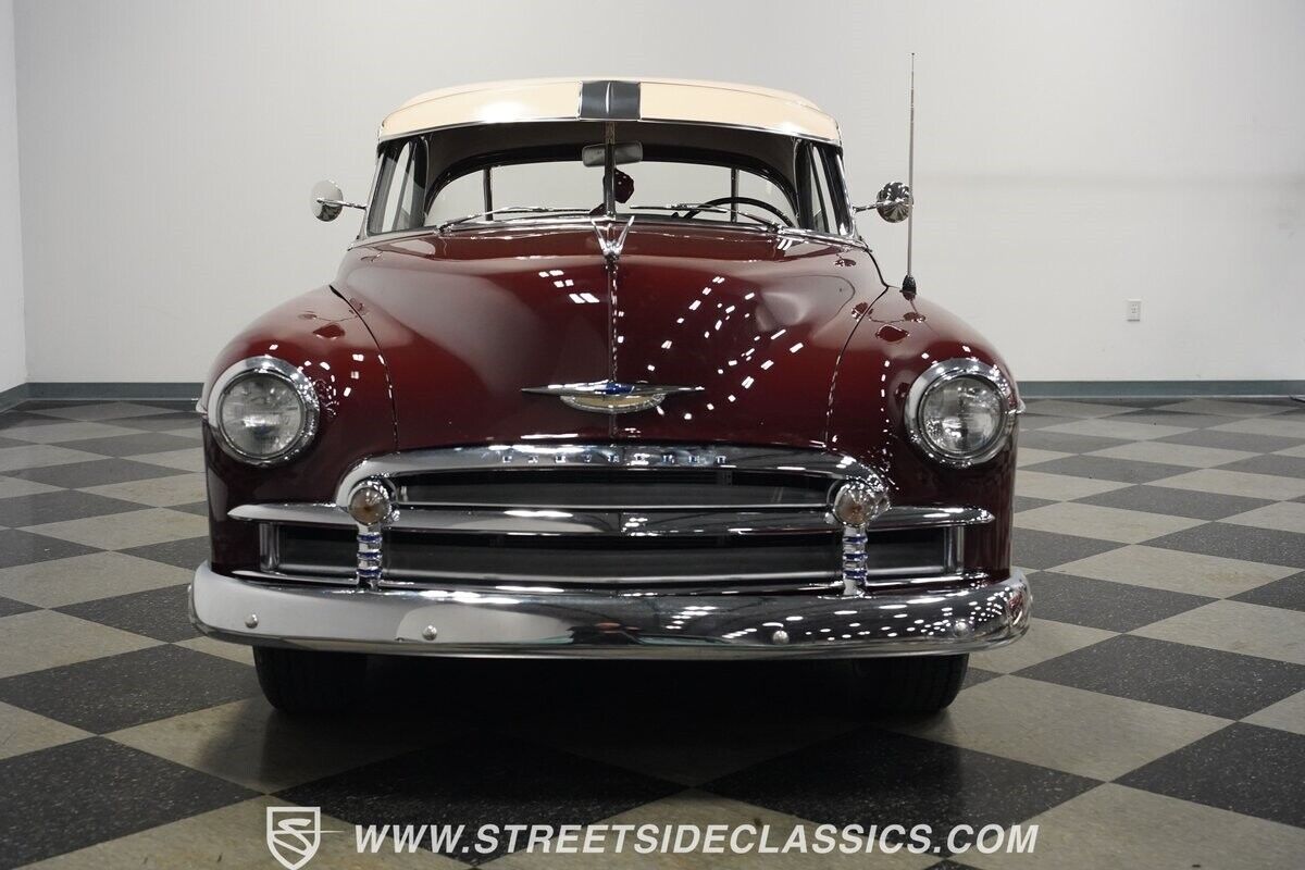 Chevrolet-Styleline-1950-Burgundy-Tan-7483-6