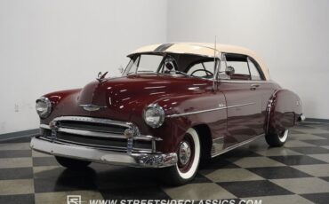 Chevrolet-Styleline-1950-Burgundy-Tan-7483-7