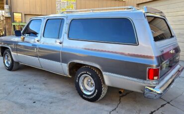 Chevrolet-Suburban-1985-SilverGray-Tan-192960-4