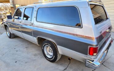 Chevrolet-Suburban-1985-SilverGray-Tan-192960-8