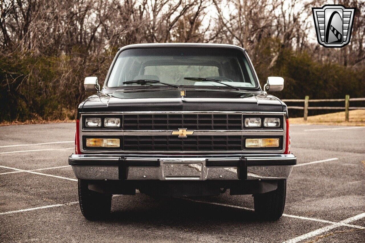 Chevrolet-Suburban-1991-Black-Gray-117106-9