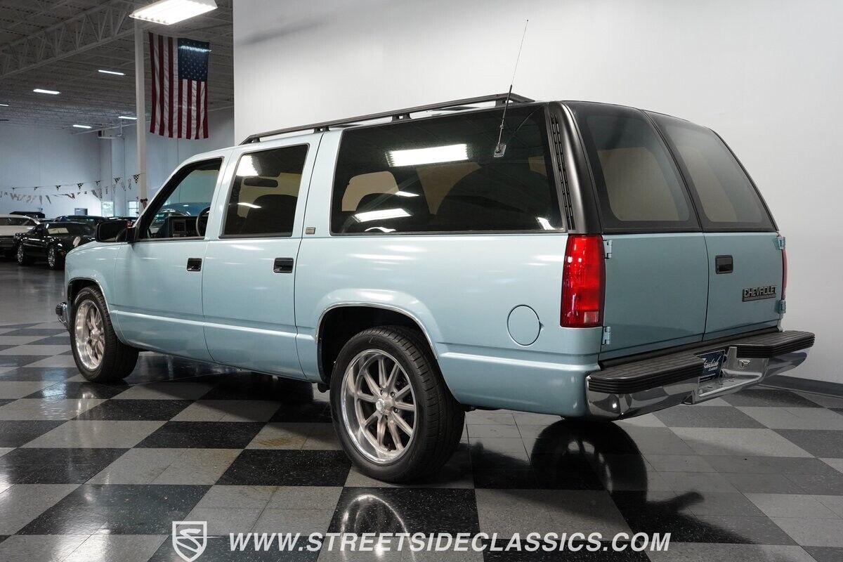 Chevrolet-Suburban-SUV-1992-Blue-Blue-87046-9