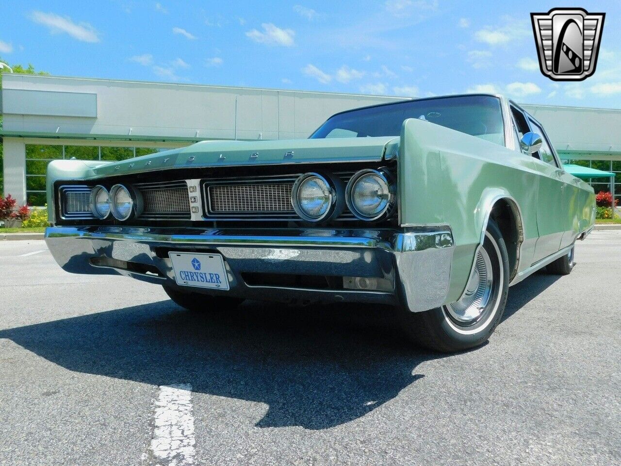 Chrysler-Newport-1967-Green-Black-137665-8