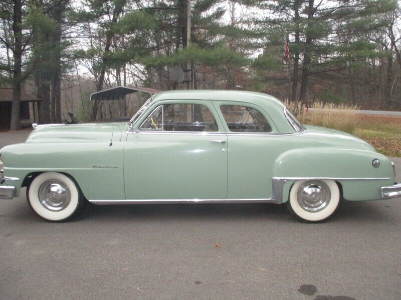 Chrysler-Other-Berline-1951-Green-Tan-91330-1