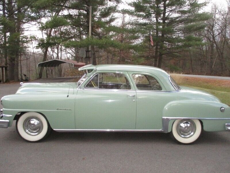 Chrysler-Other-Berline-1951-Green-Tan-91330-2