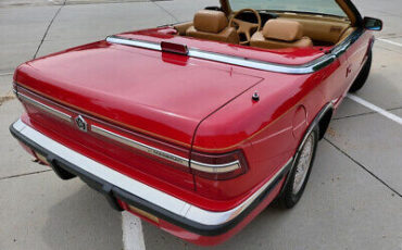 Chrysler-Town-Country-Cabriolet-1989-Red-Tan-98654-3