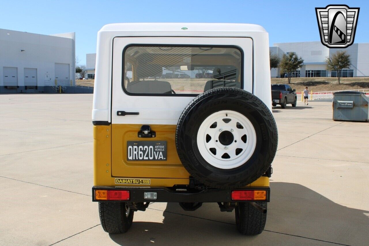 Daihatsu-Taft-Pickup-1982-Yellow-Black-117452-5