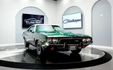 Dodge-Challenger-1974-Green-White-79524-15