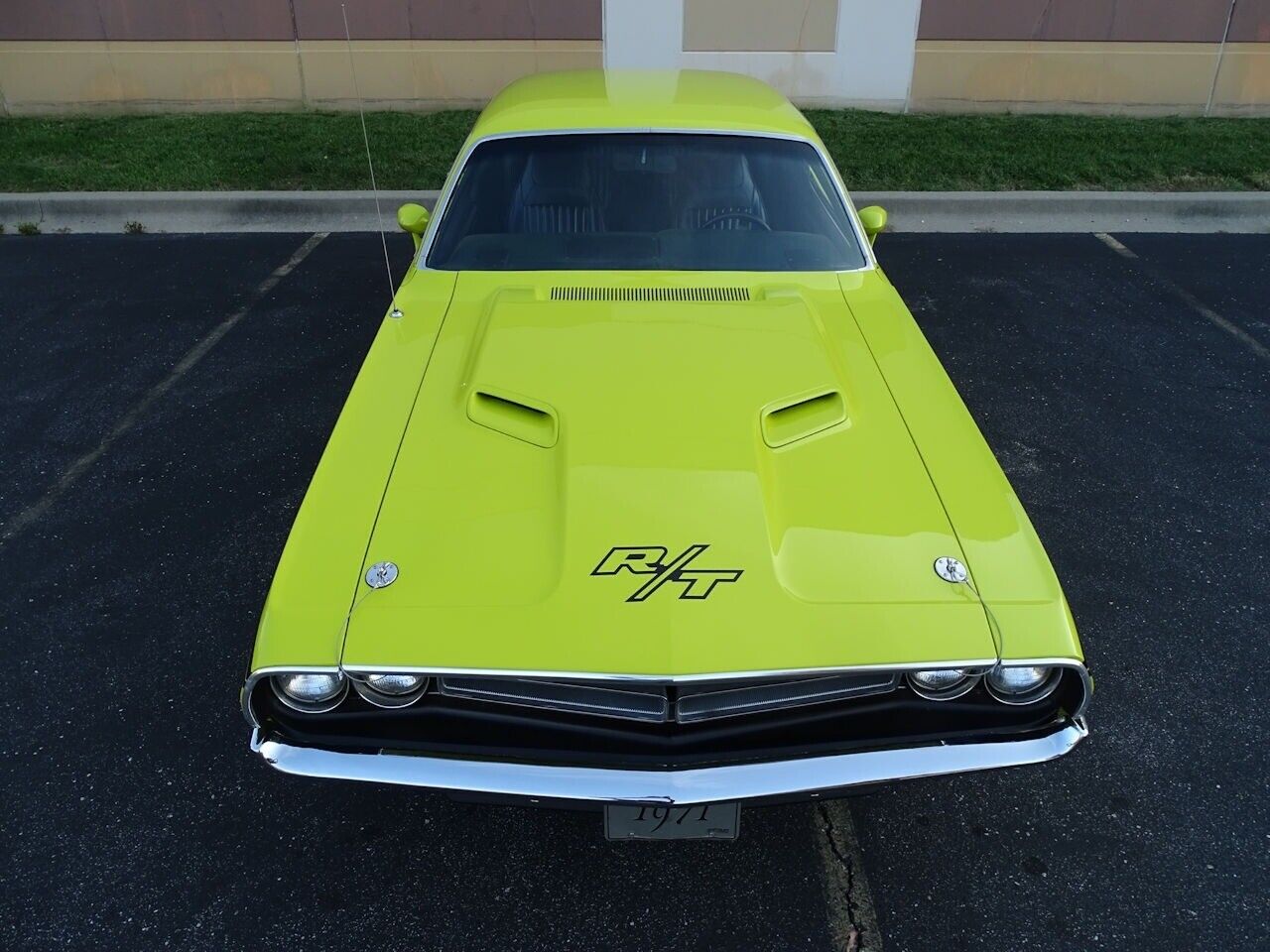 Dodge-Challenger-Coupe-1971-Yellow-Black-156147-9