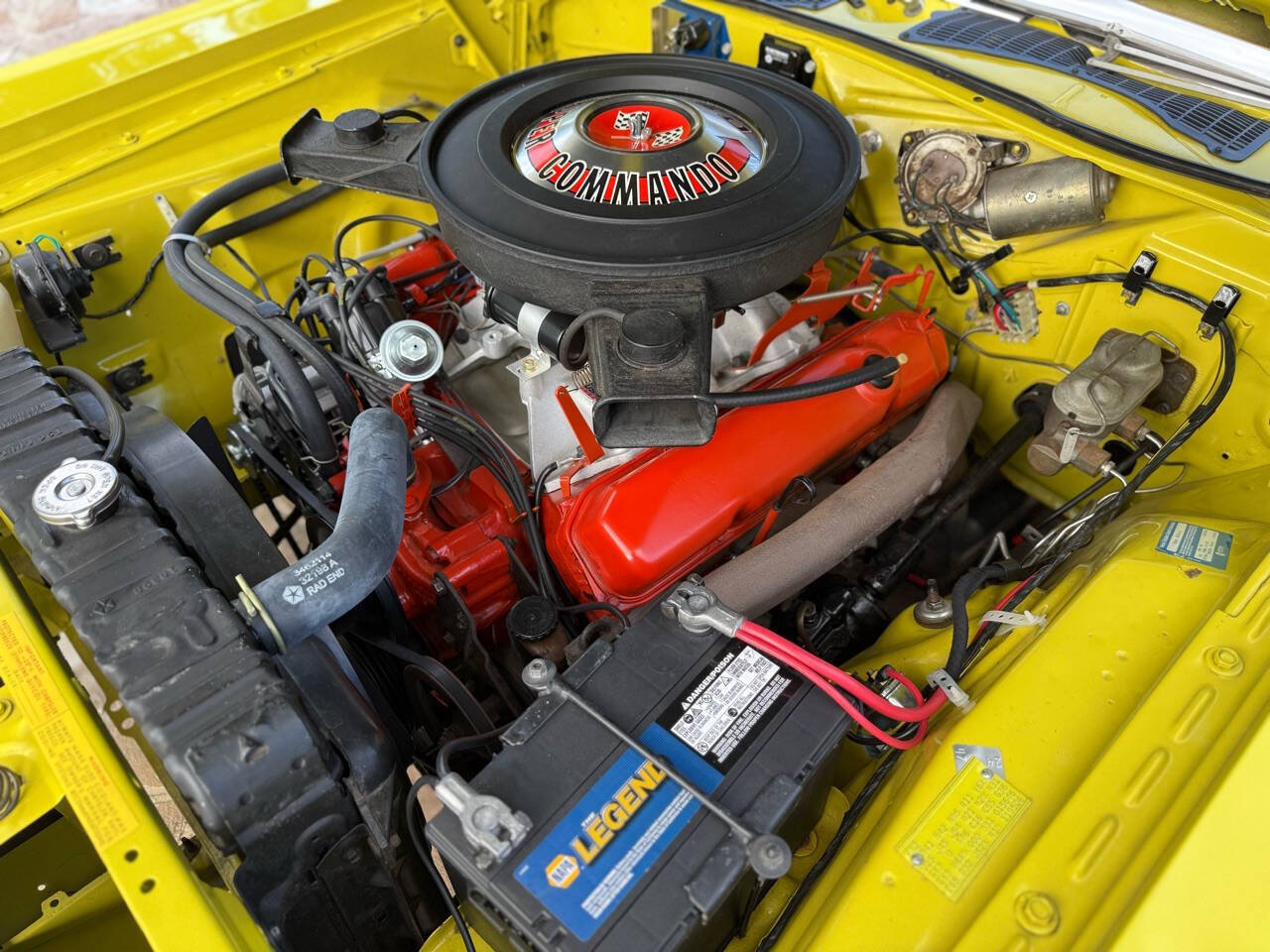 Dodge-Challenger-Coupe-1971-Yellow-Black-60009-36