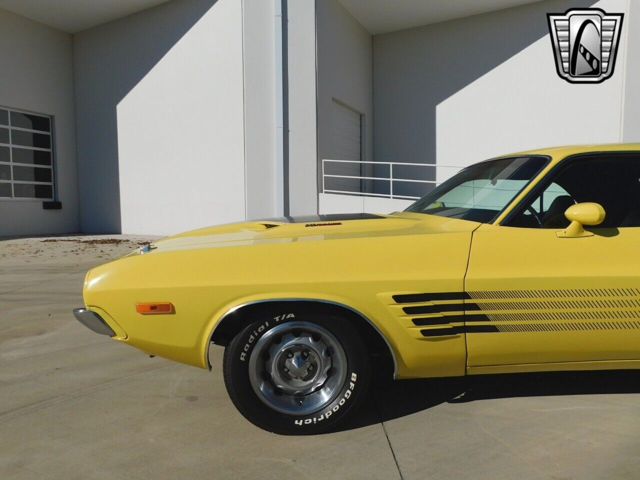 Dodge-Challenger-Coupe-1973-Yellow-Black-140081-5