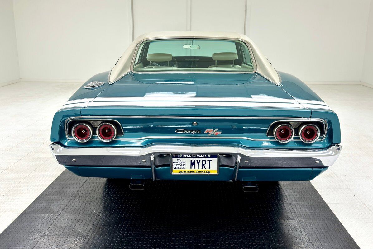 Dodge-Charger-1968-Medium-Dark-Turquoise-Metallic-White-0-3