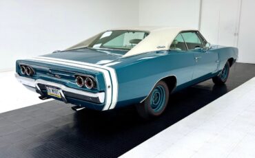 Dodge-Charger-1968-Medium-Dark-Turquoise-Metallic-White-0-4