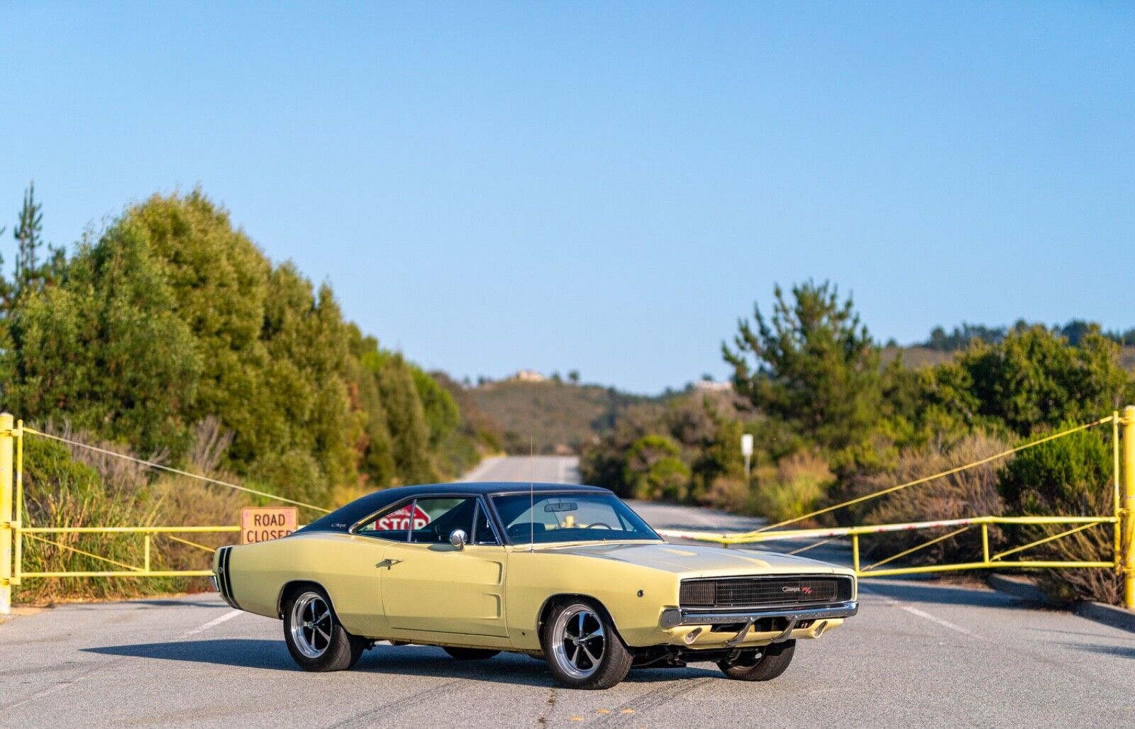 Dodge-Charger-1968-Yellow-Black-0-3