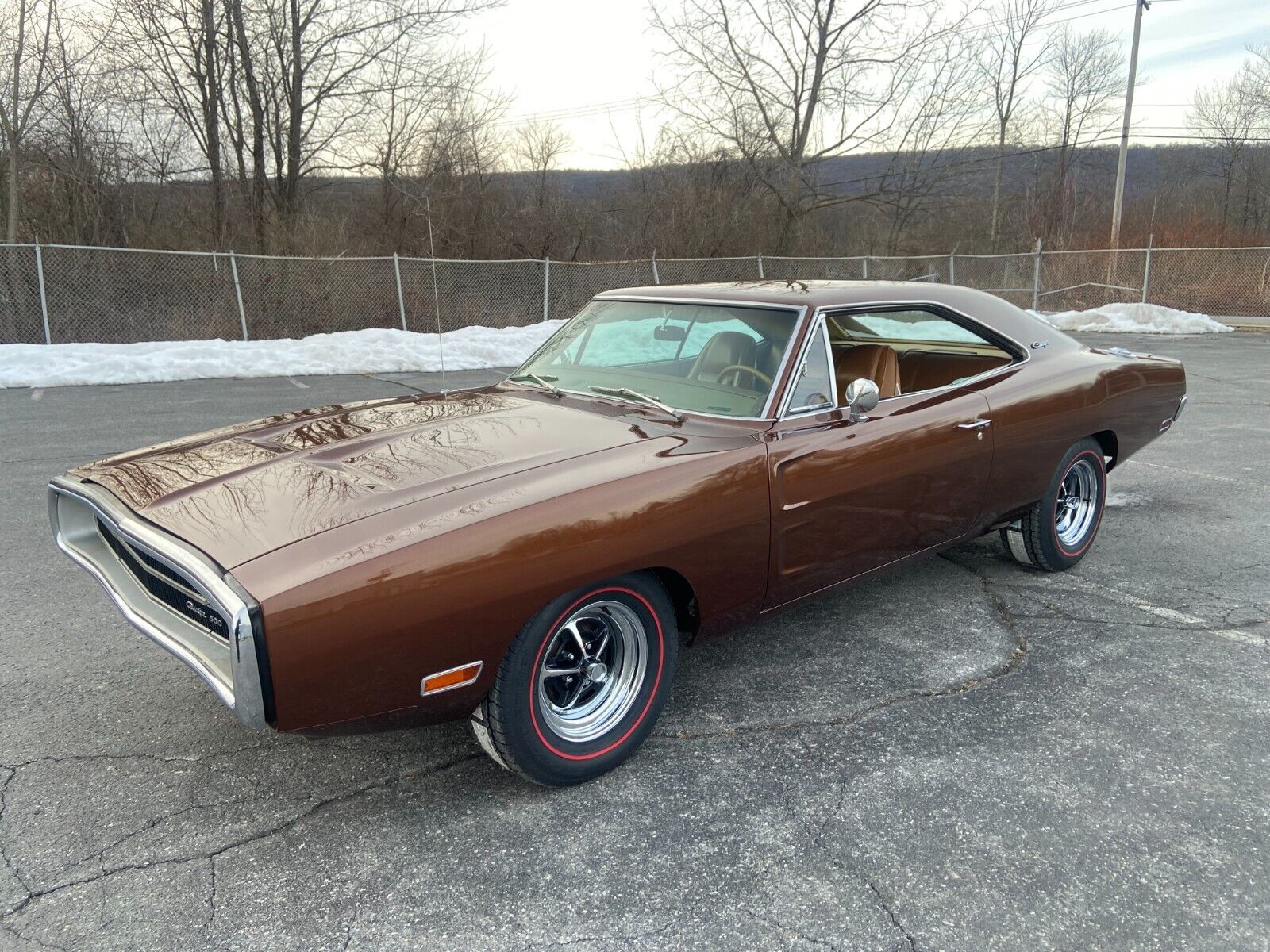 Dodge-Charger-1970-Burnt-Orange-Metallic-Tan-99999-2