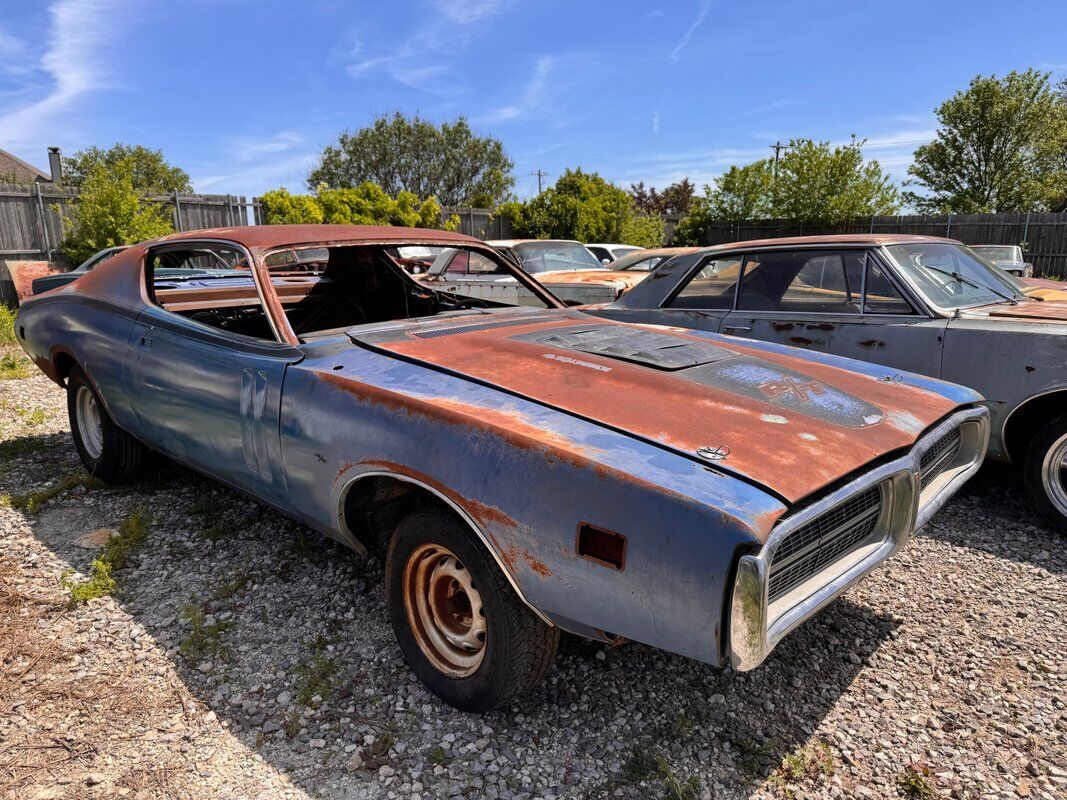 Dodge-Charger-1971-Blue-Black-99999-1