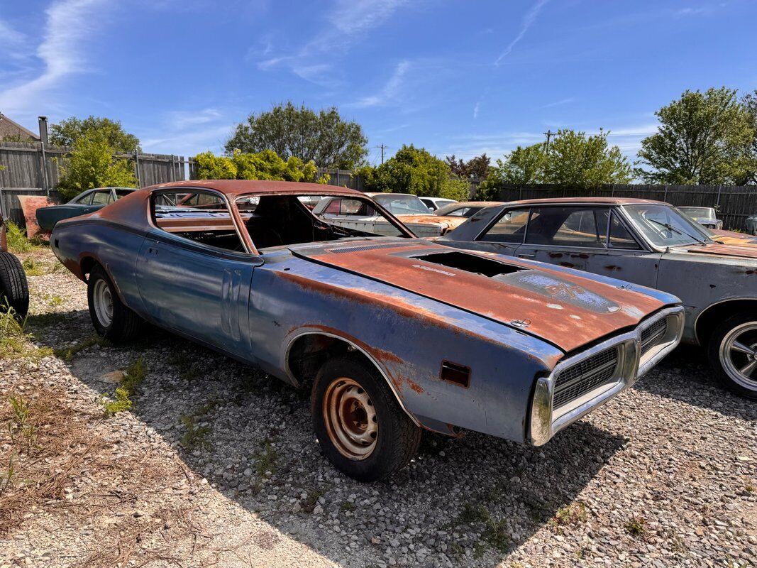 Dodge-Charger-1971-Blue-Black-99999-28