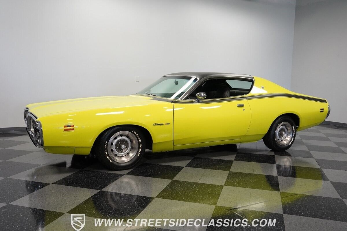 Dodge-Charger-Berline-1971-Citron-Yella-Black-343-6