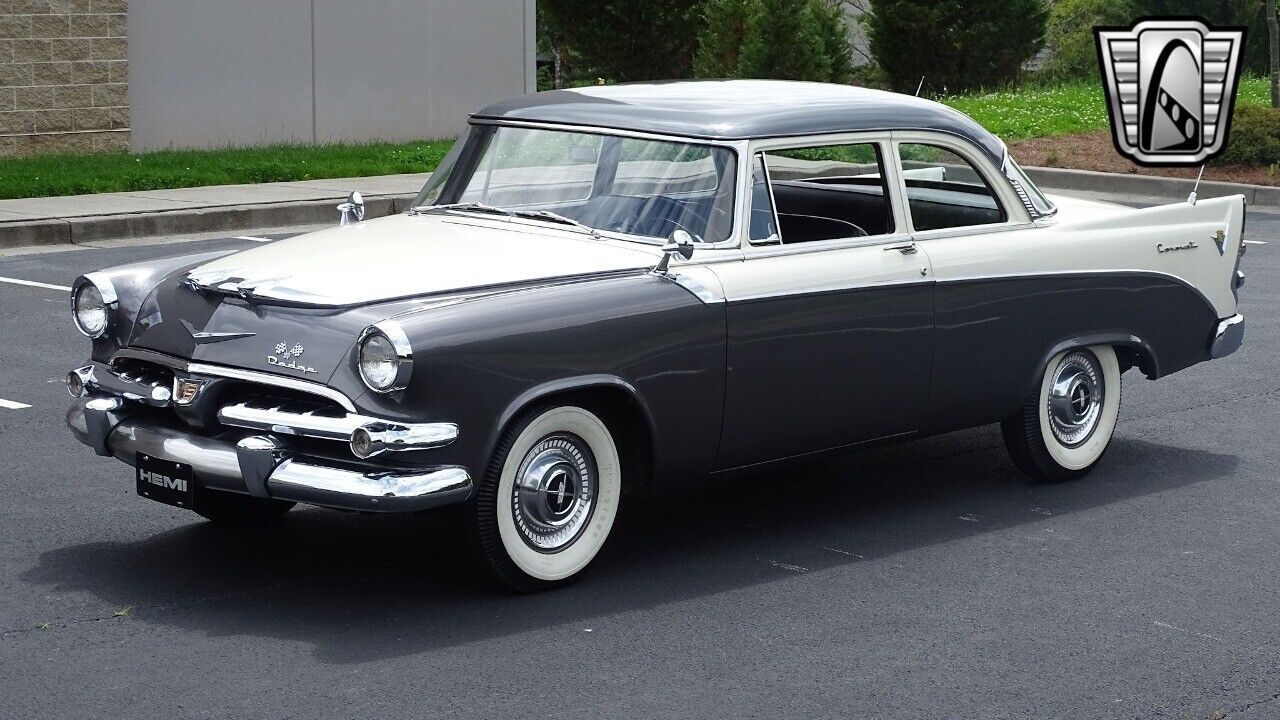 Dodge-Coronet-1956-Gray-Black-137137-3