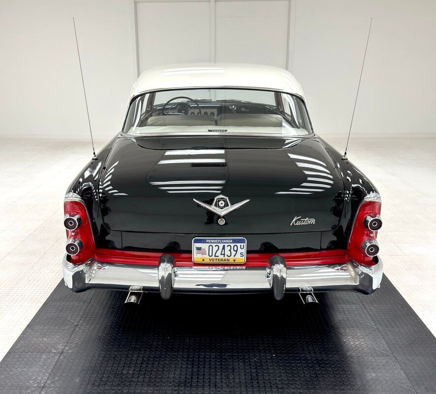 Dodge-Coronet-Berline-1955-Red-White-137559-3