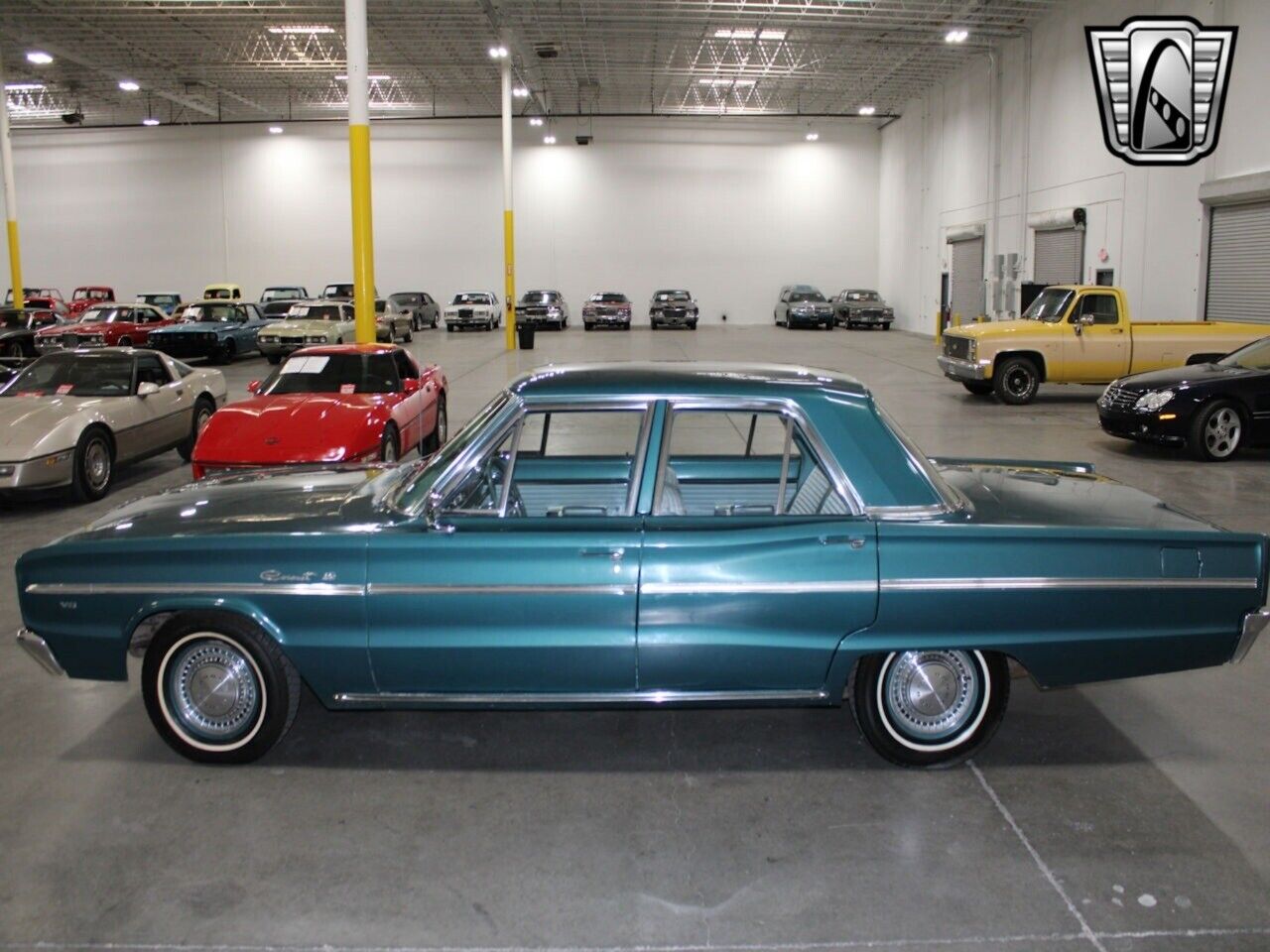 Dodge-Coronet-Berline-1966-Turquoise-Turqouise-88514-4