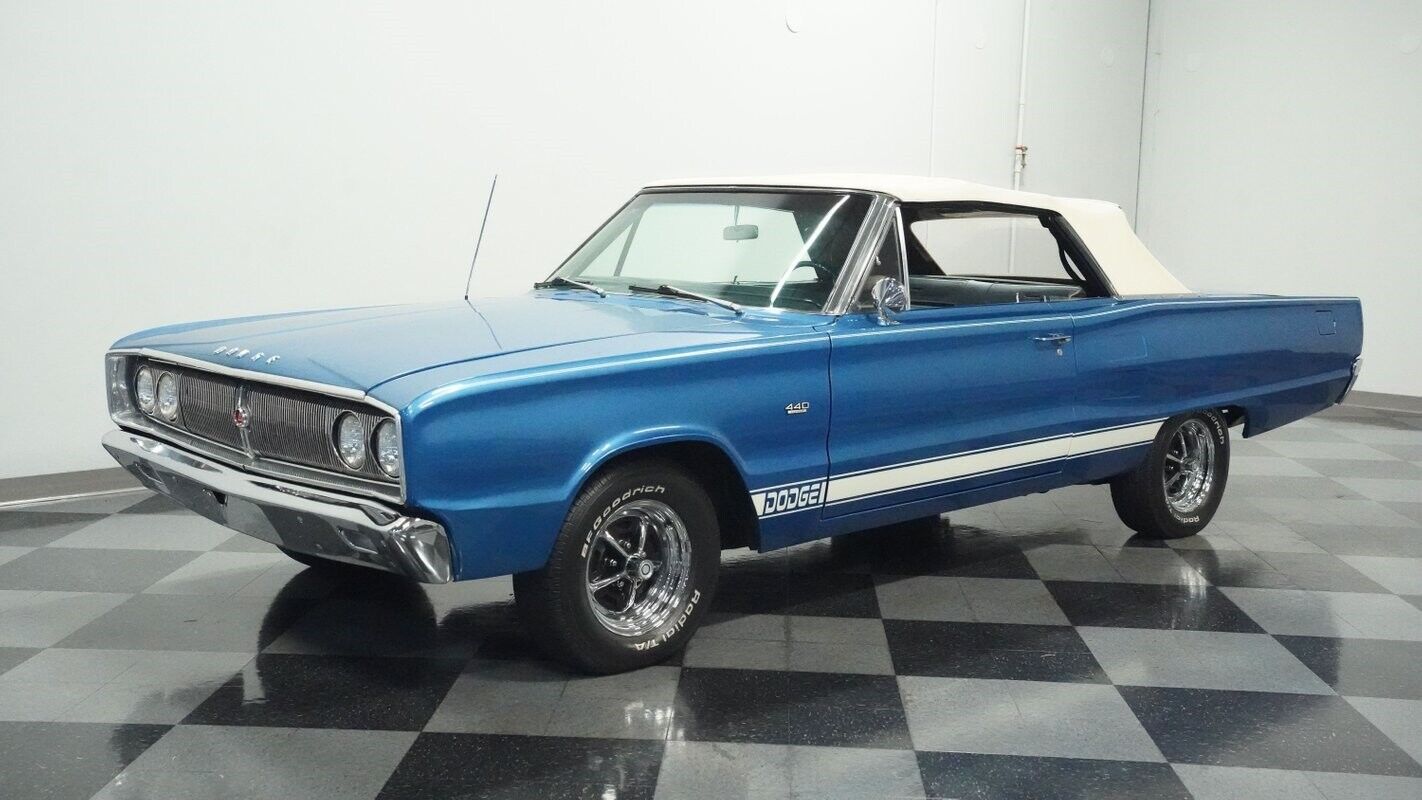 Dodge-Coronet-Cabriolet-1967-Blue-Blue-70716-6