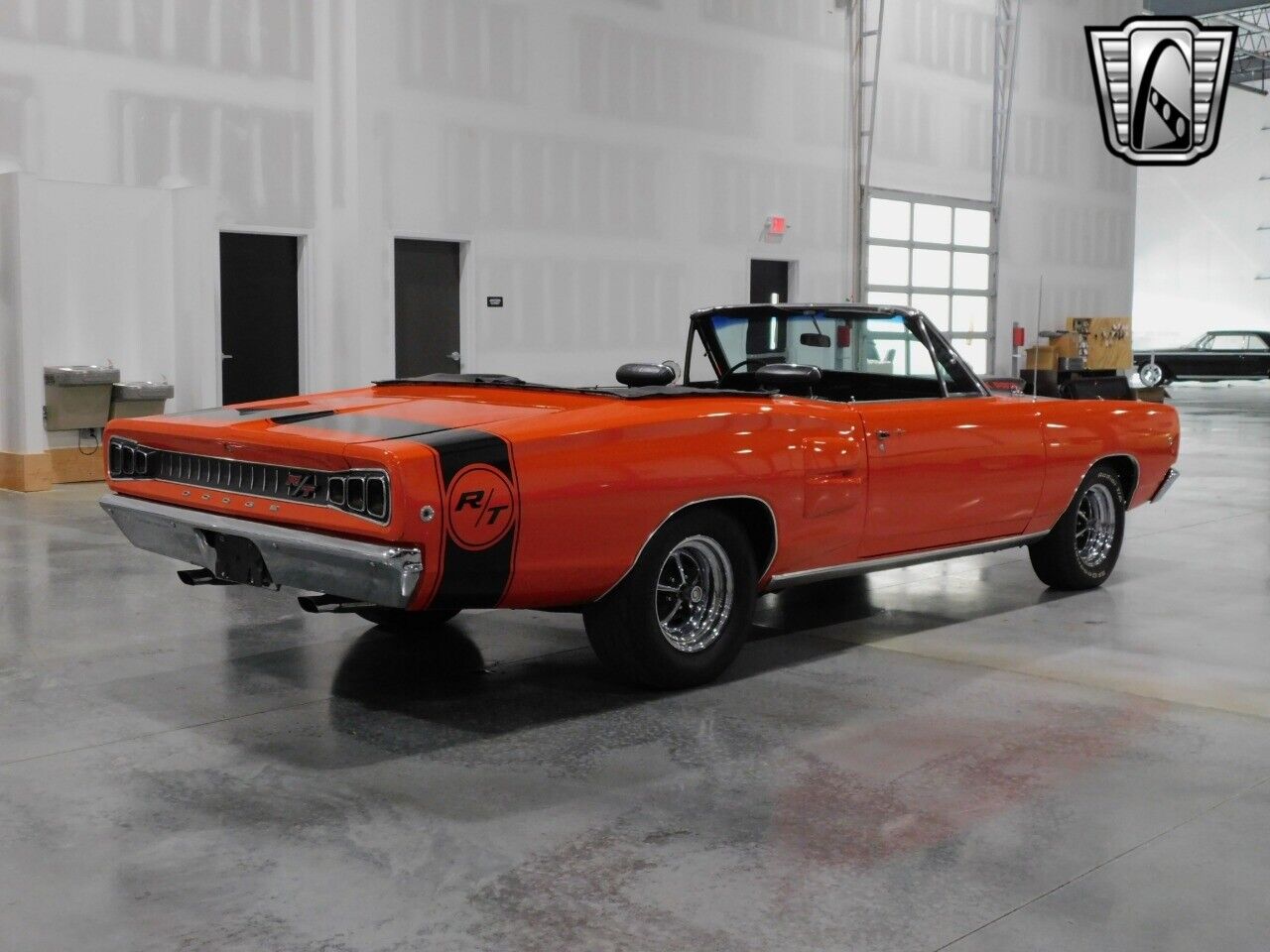 Dodge-Coronet-Cabriolet-1968-Orange-Black-143080-4