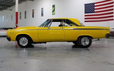 Dodge-Coronet-Coupe-1965-Yellow-Gray-157207-1