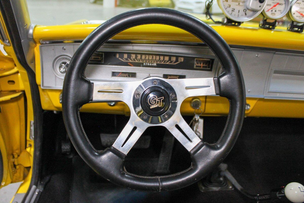 Dodge-Coronet-Coupe-1965-Yellow-Gray-157207-11