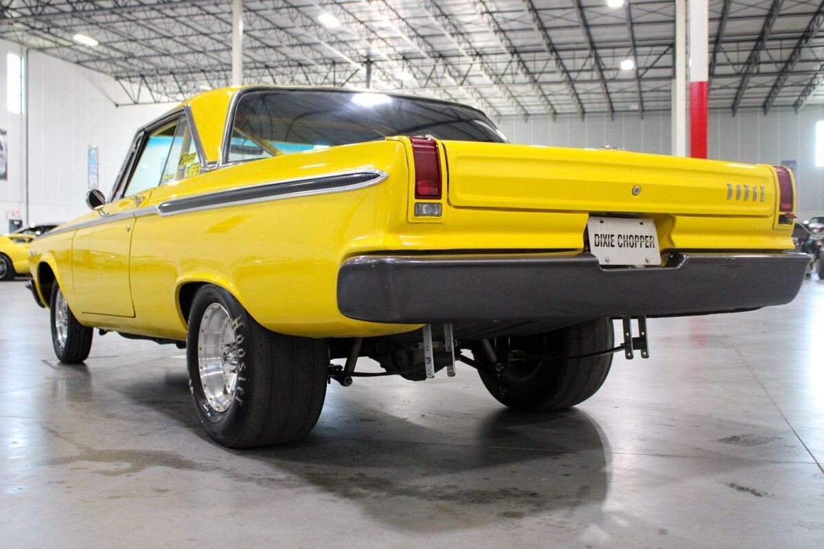 Dodge-Coronet-Coupe-1965-Yellow-Gray-157207-2