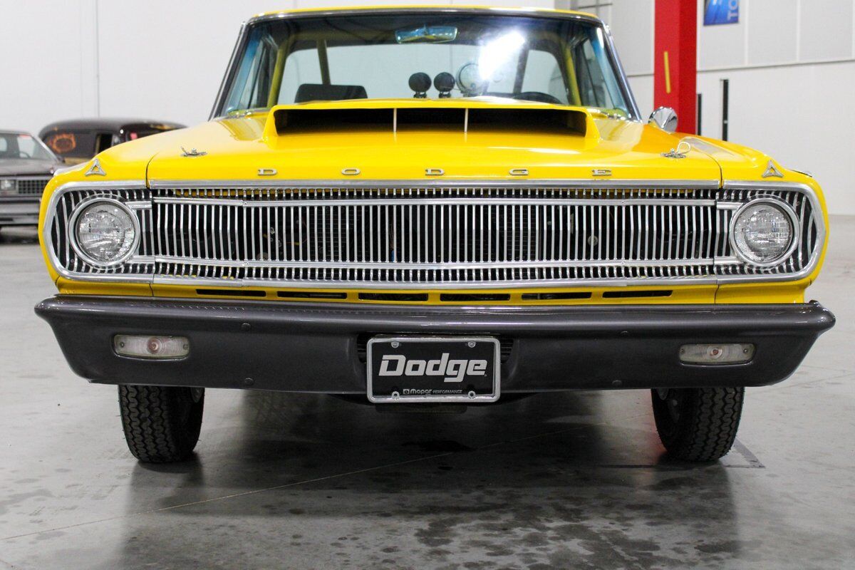 Dodge-Coronet-Coupe-1965-Yellow-Gray-157207-6