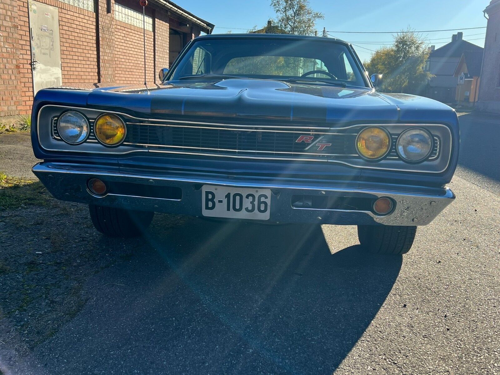 Dodge-Coronet-Coupe-1969-Blue-Black-99999-4