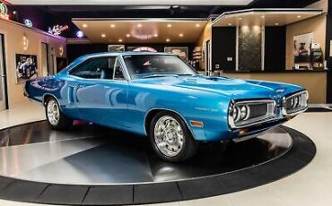 Dodge-Coronet-Coupe-1970-Blue-Blue-1725-8