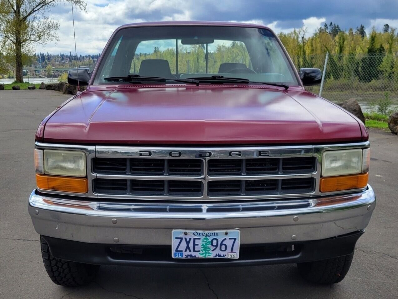 Dodge-Dakota-1995-Burgundy-305614-2