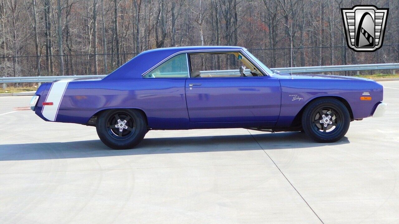 Dodge-Dart-1973-Purple-Tan-51077-8