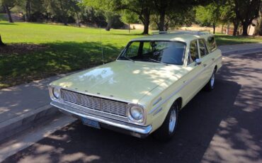 Dodge-Dart-Break-1966-Yellow-Black-115717-1