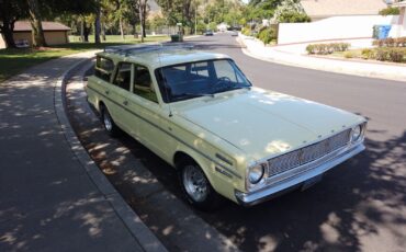 Dodge-Dart-Break-1966-Yellow-Black-115717-2